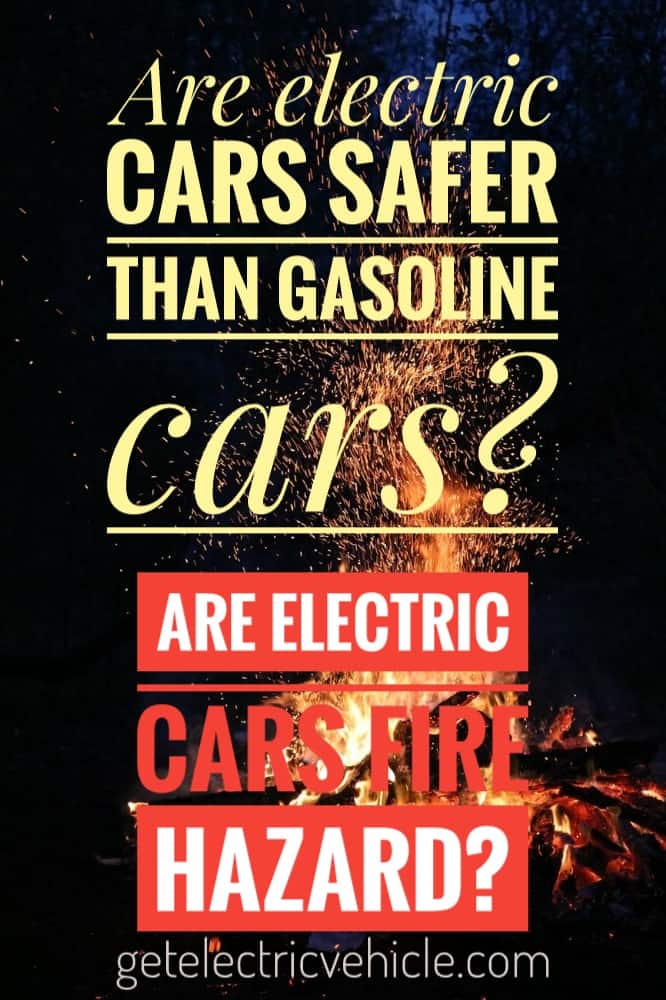 Eletric car fire
