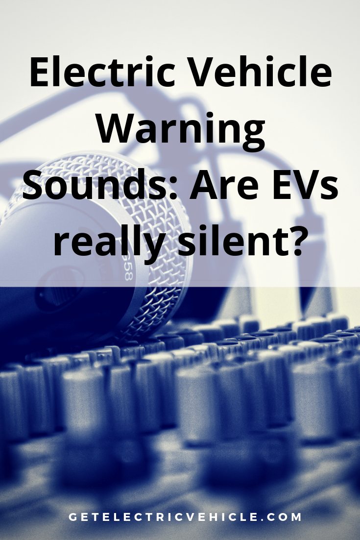 Electric vehicle warning sound