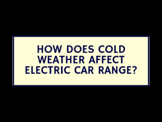 cold weather electric car performance