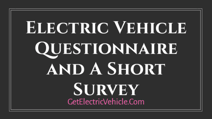 electric car survey