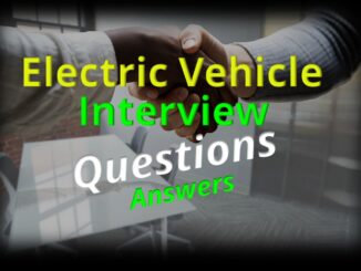 electric vehicle interview