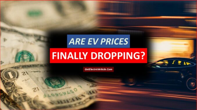 electric vehicle pricing